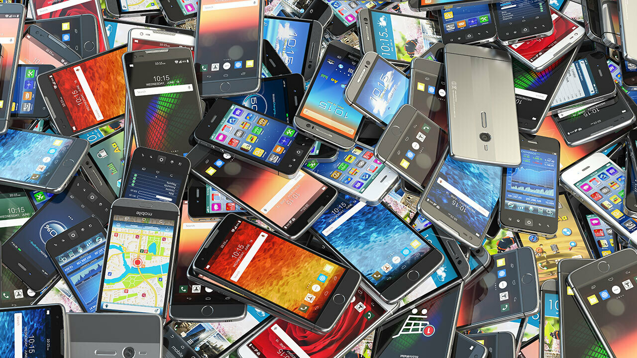 Demand for phones worldwide has decreased 21%, in three years