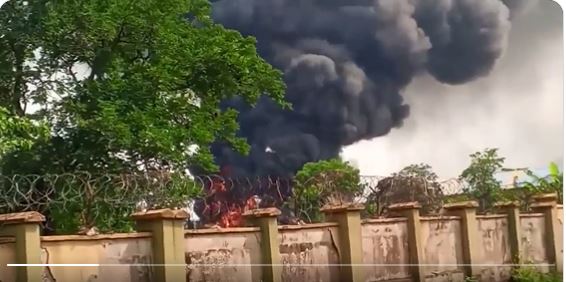 Burn Down The Nigerian Air Force Base In Abuja With Fire