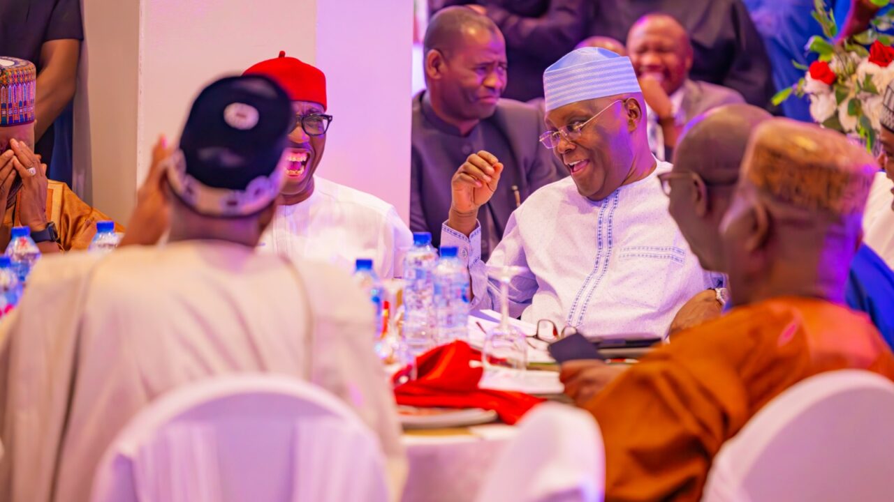 Photos: Atiku at PDP’s reception for newly elected, re-elected governors