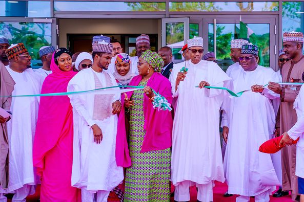 Buhari unveils N21 billion Presidential Medical Center: Photos