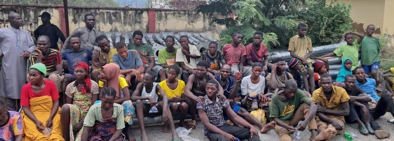 Police free 58 hostages after raiding kidnappers’ hideout