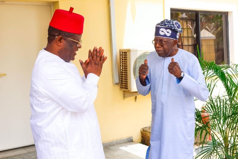 Umahi: Tinubu pushed me to resign for Akpabio