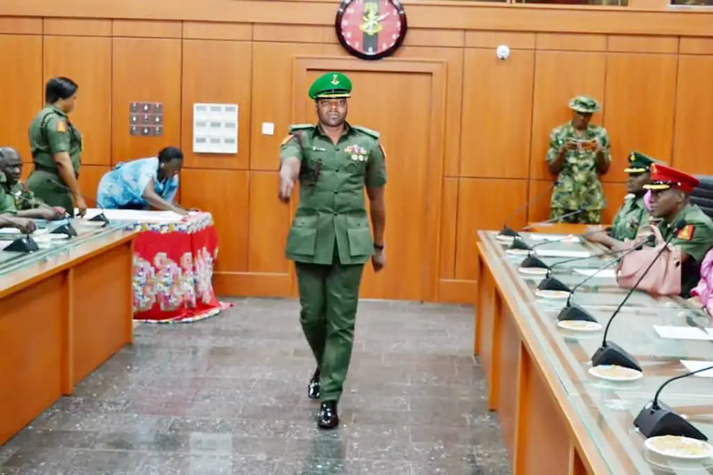 Tinubu’s aide-de-camp begins duty