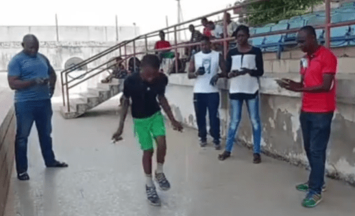 Nigerian pupil declared Guinness World Record holder for most skips on one foot