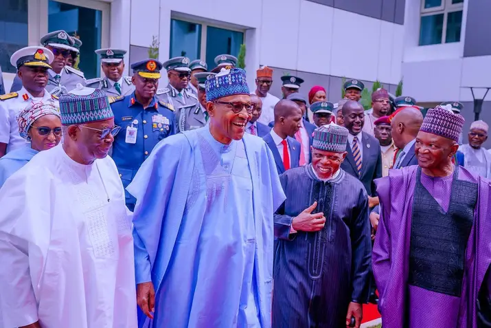 Breaking: Buhari inaugurates N19.6bn Customs Headquarters in Abuja