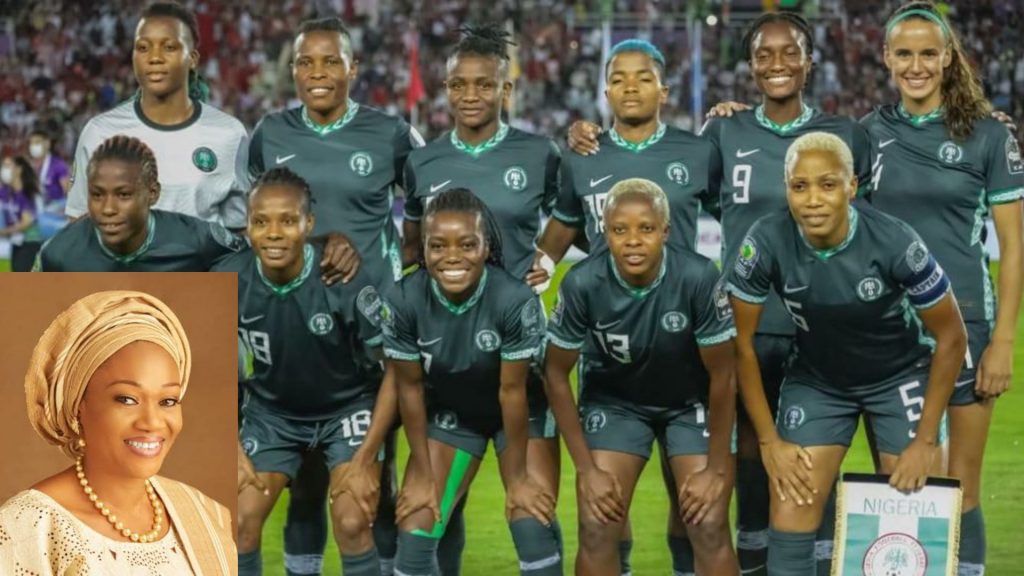 Remi Tinubu to play host to Super Falcons in lead up to FIFA World Cup