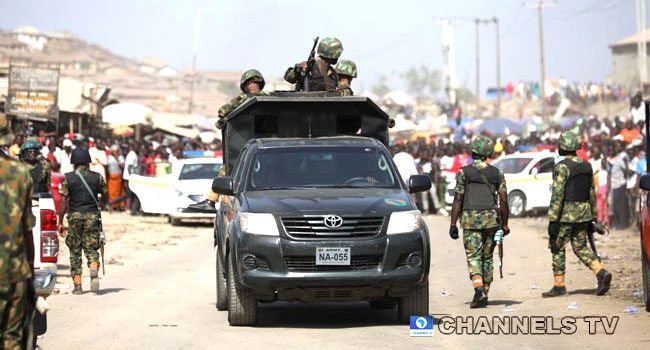 Soldiers raid IPOB camps in Anambra, arrest nine