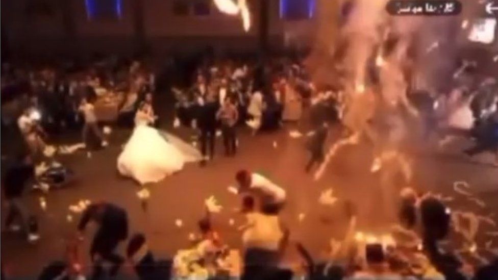 In Qaraqosh, over 100 people killed in fire outbreak at wedding party