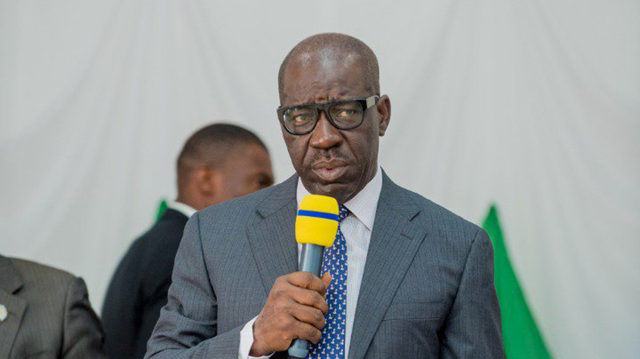 Edo Gov, Obaseki, swears in LG chairmen despite protests