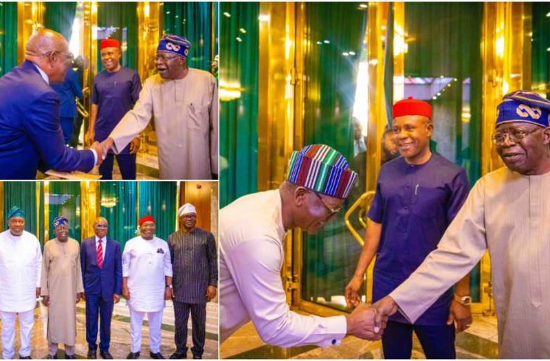 Tinubu Meets with Wike, Makinde, Other G5 Members