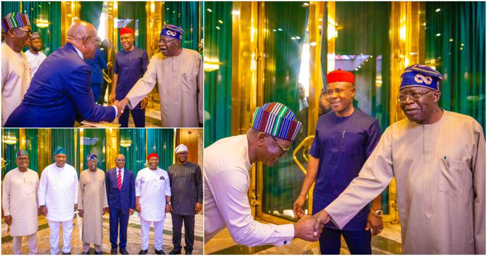 Tinubu Meets with Wike, Makinde, Other G5 Members