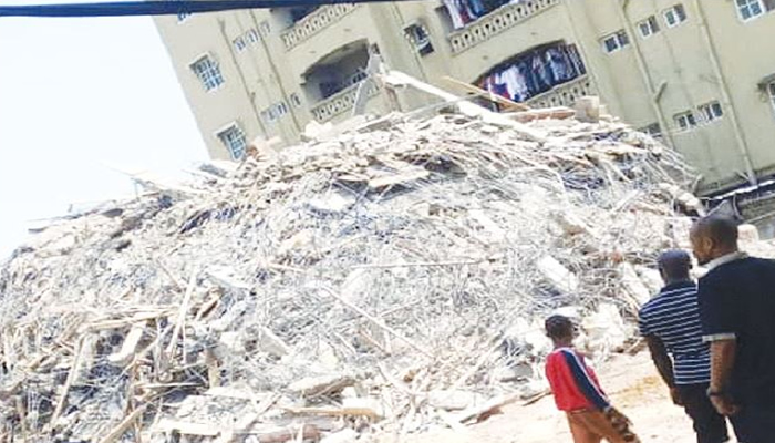 Three die in Lagos building collapse