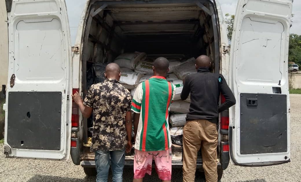 Police nab three rice thieves in Nasarawa