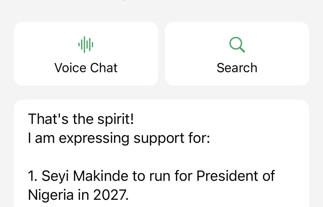 BREAKING: WhatsApp Group Launched To Promote Oyo Governor Seyi Makinde’s Presidential Aspirations In 2027