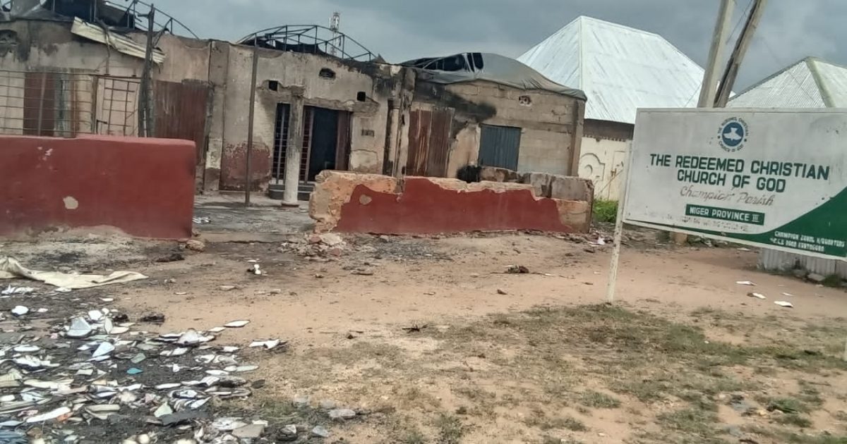 Burning of RCCG building cowardly, says Niger gov